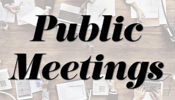 Public Meetings